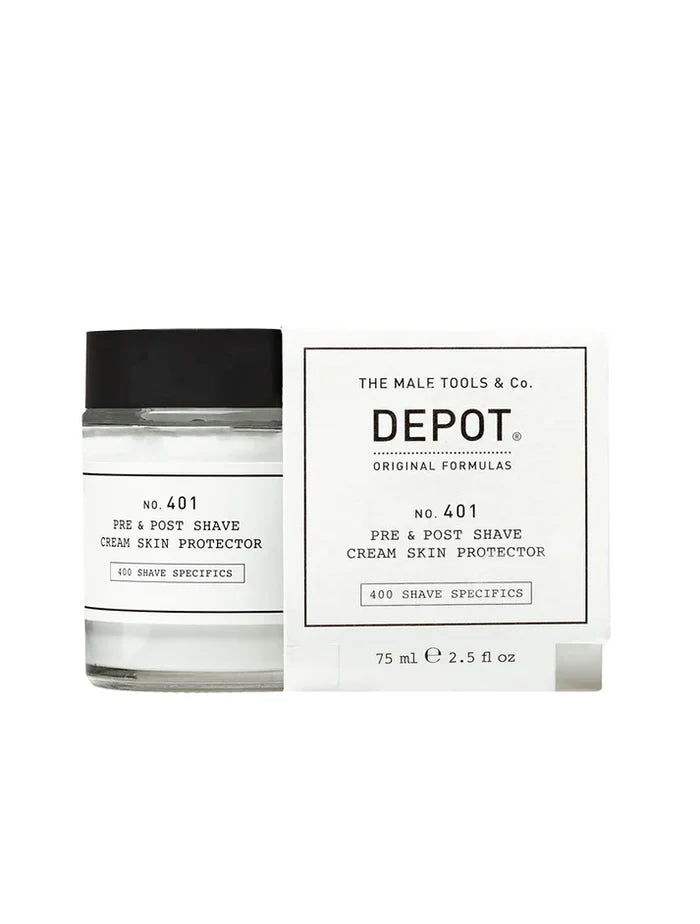 Depot No. 401 Post Shave Cream Skin Protector, 75 ml - Diyora