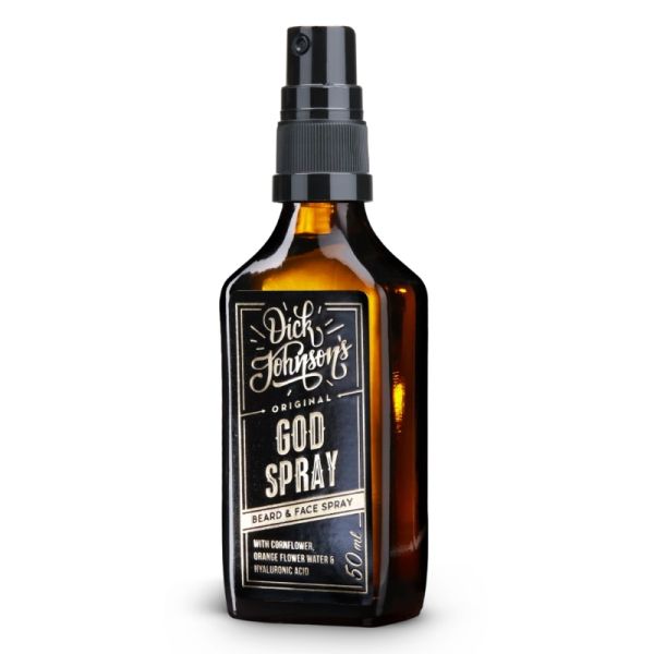 Dick Johnson Excuse My French God Spray (Face & Beard), 50ml - Diyora