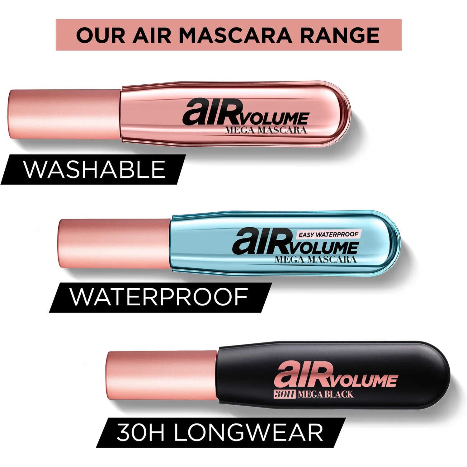 L´Oréal Paris Air Volume Mega Mascara 9,4 ml - Diyora